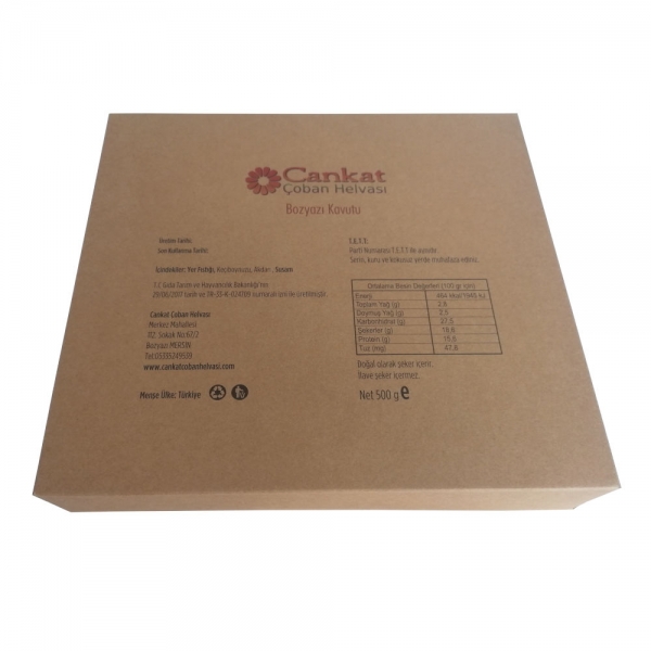 BOZYAZI KAVUTU (Cankat Çoban Helvası) KRAFT KUTU - Görsel 3