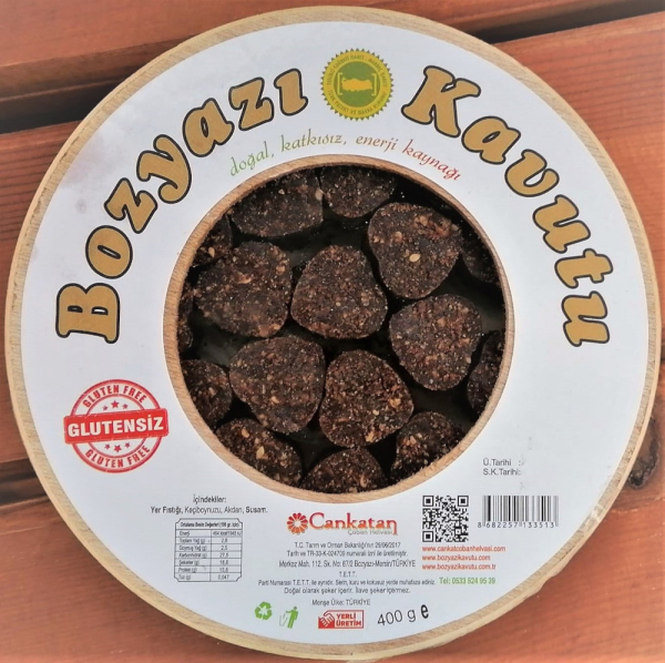 BOZYAZI KAVUTU (Cankat Çoban Helvası)TAHTA KUTU