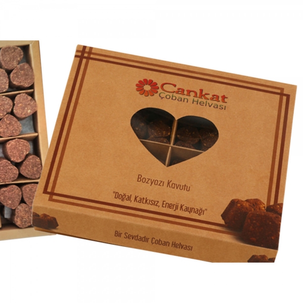 BOZYAZI KAVUTU (Cankat Çoban Helvası) KRAFT KUTU HEDİYELİK