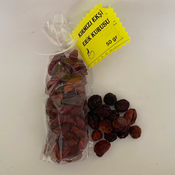 Kırmızı Ekşi Erik Kurusu (50 gr) - Görsel 3