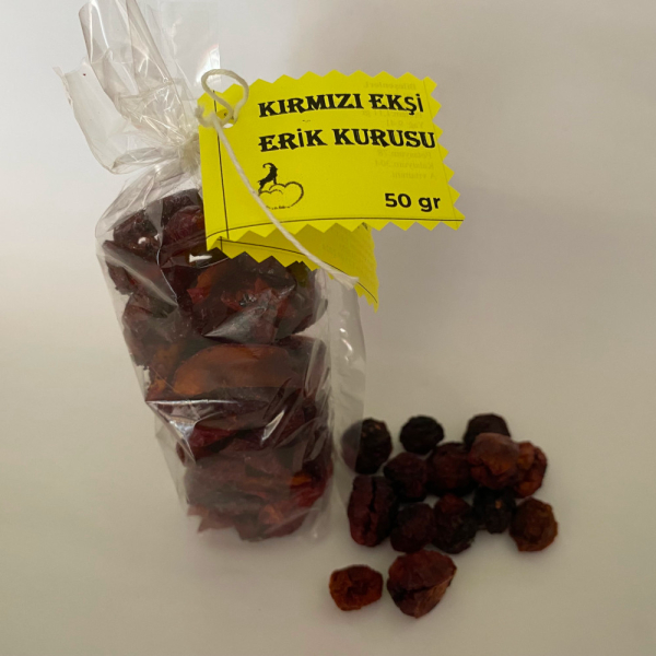 Kırmızı Ekşi Erik Kurusu (50 gr) - Görsel 4