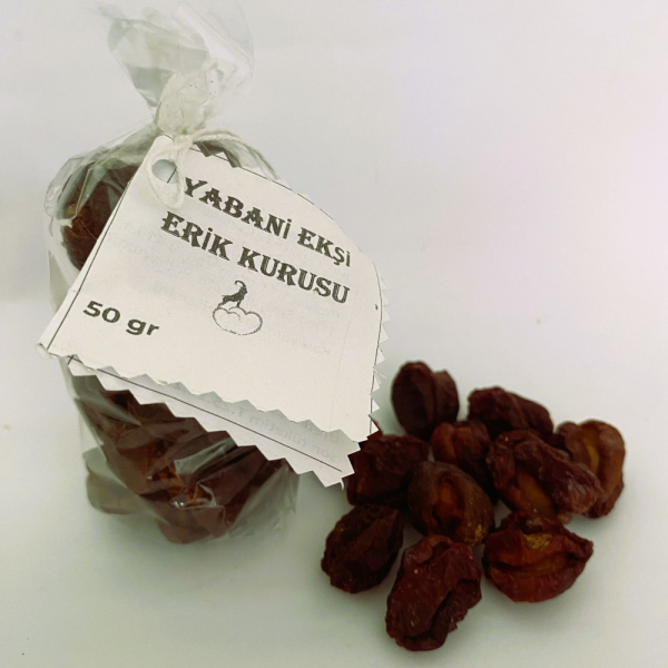 Yabani Ekşi Erik Kurusu (Dağ Eriği) (50 gr)