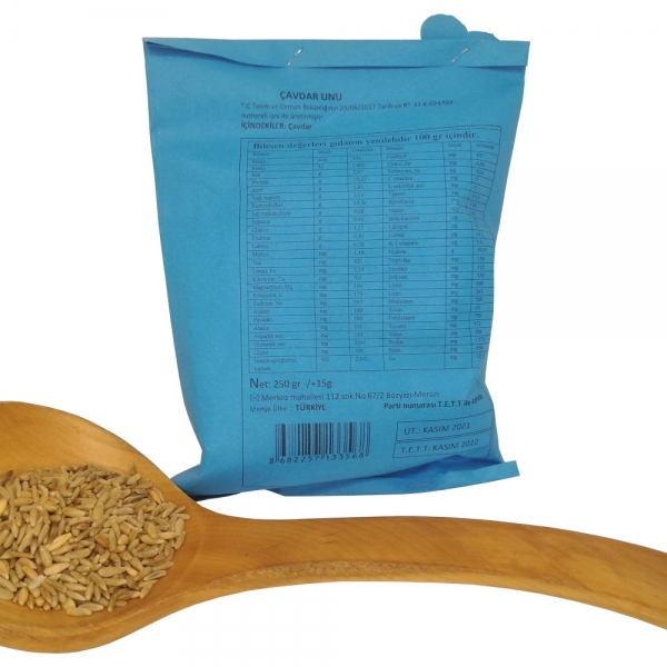 Ata Tohumu Çavdar Unu (250 gr) - Görsel 2