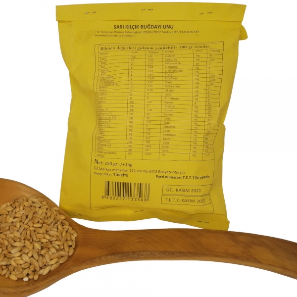ATA TOHUMU SARIBUĞDAY UNU  (250 gr) - Görsel 2