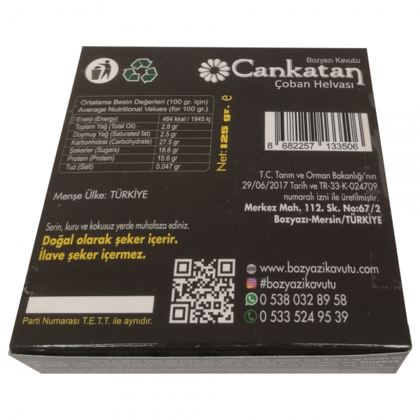 BOZYAZI KAVUTU (Cankat Çoban Helvası) KARIŞIK PAKET - Görsel 3