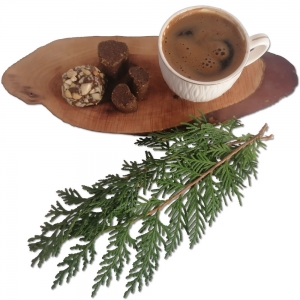 Sandal Ağacı İkram Tabağı