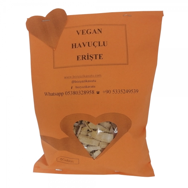 Vegan Havuçlu Erişte (150 gr)