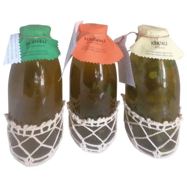 Biberiyeli Zeytinyağı (900 gr) - Görsel 2