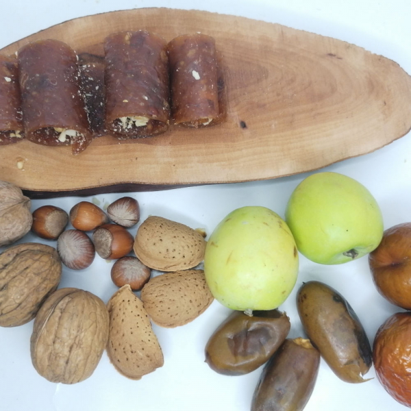 Limonlu, Yabani Elmalı, Yer Fıstıklı Pestil (50 gr) - Görsel 2