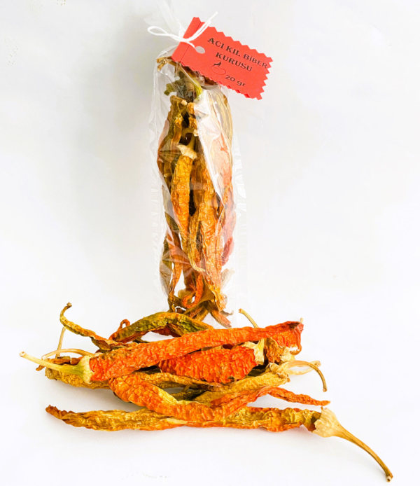 Acı Kıl Biber Kurusu (20gr) - Görsel 2