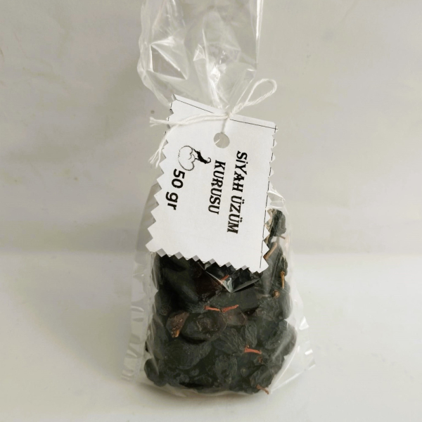 Siyah Üzüm Kurusu 50gr