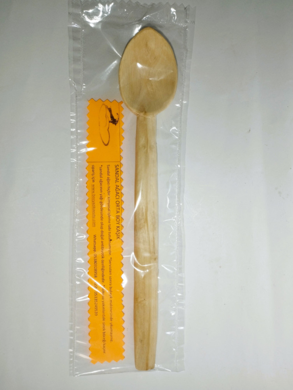 Sandal Ağacı Orta Boy Kaşık - Görsel 2