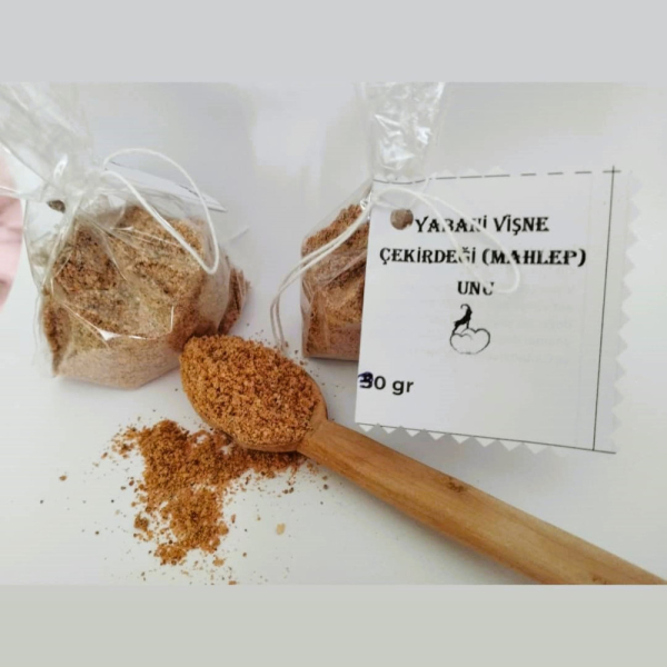 YABANİ VİŞNE ÇEKİRDEĞİ UNU( MAHLEP)