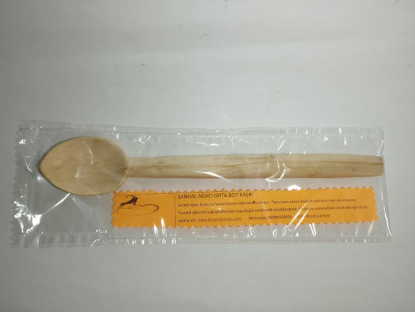 Sandal Ağacı Orta Boy Kaşık - Görsel 4